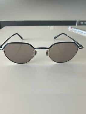 Eyevan Japan Black titanium Sunglasses